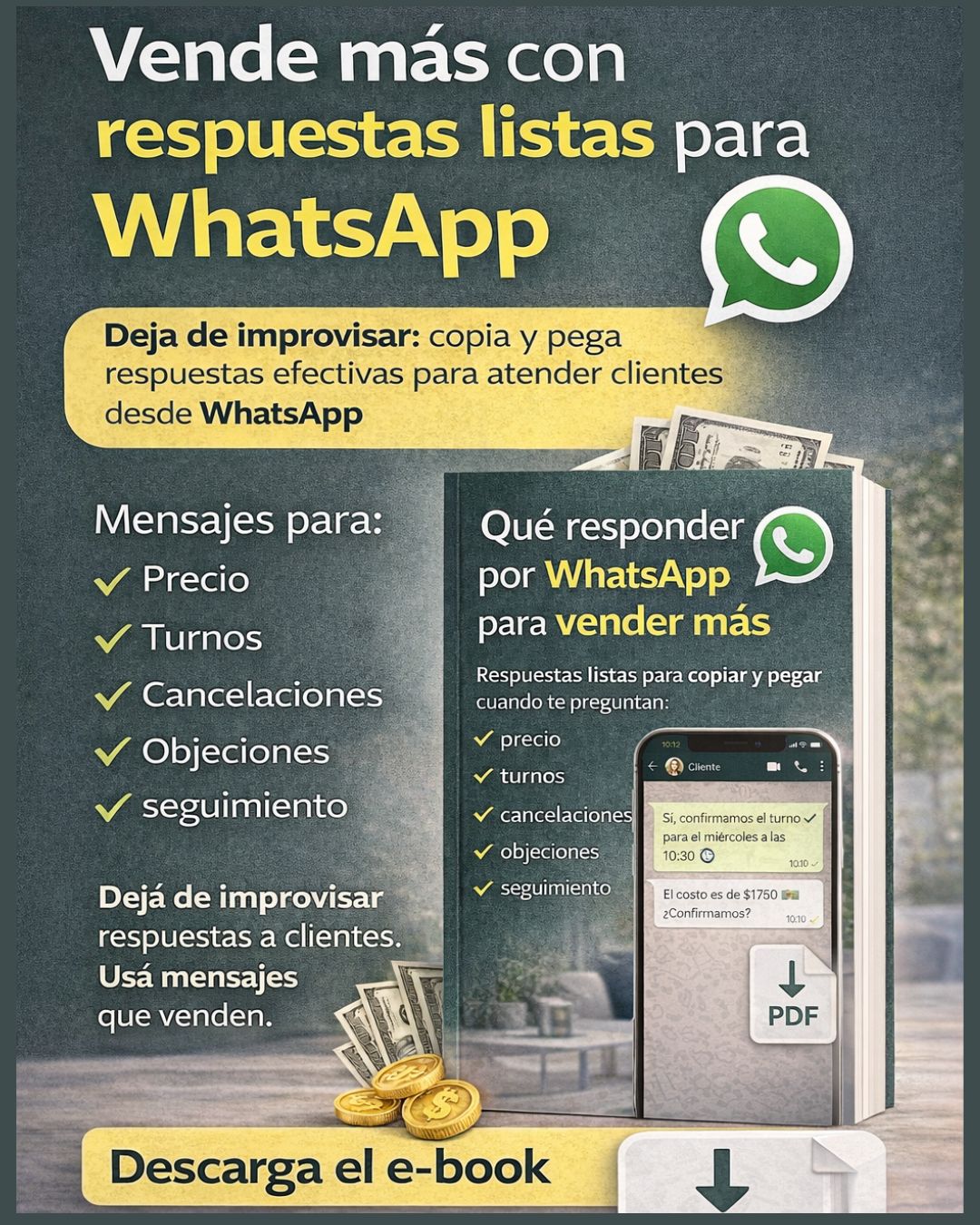 Kit WhatsApp Turnos y Ventas